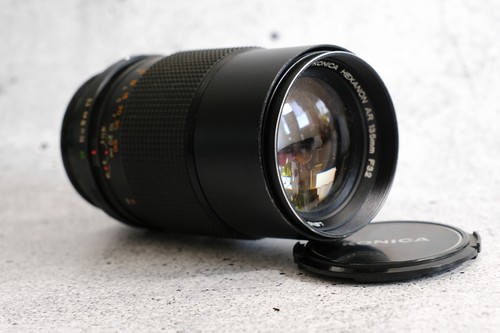 Konica hexanon 135mm - hexanon, f/3.2