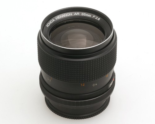 Konica hexanon 35 - ar, 2,8/35