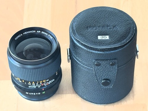 Konica hexanon 35mm - hexanon, f2.8