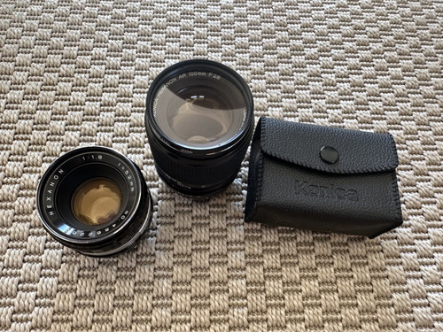 Konica hexanon 100mm - ar, &