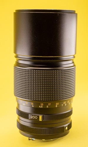 Konica hexanon 5 200mm - konica, 3,5/200mm