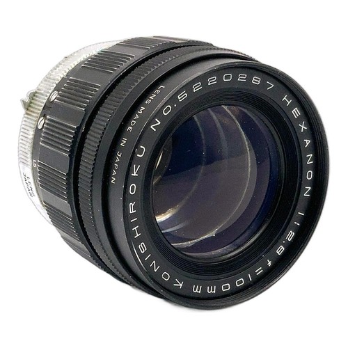 Konishiroku hexanon 100mm - hexanon,