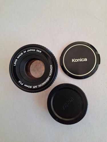 Konica hexanon 50mm 8 - 50mm, f1.8