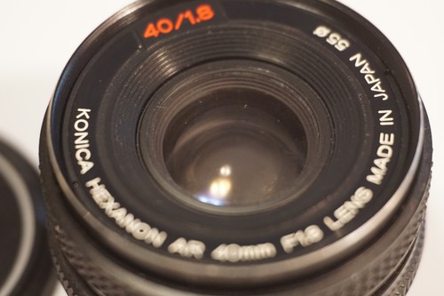 Konica 40mm 8 objektiv - 40mm,