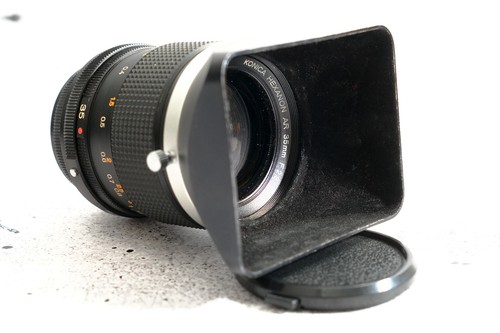 Konica hexanon 35mm - f/2.8, |
