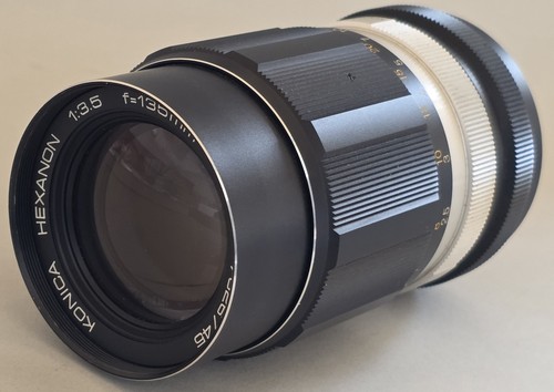 Konica hexanon 135mm - 135mm, f3.5