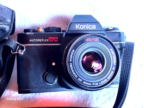 Konica autoreflex analoge - konica,