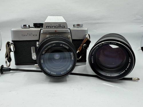 Minolta 101 analoge slr - sr-t,