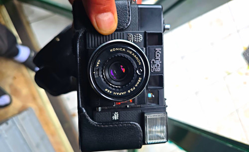 Konica c35 kompaktkamera - konica,